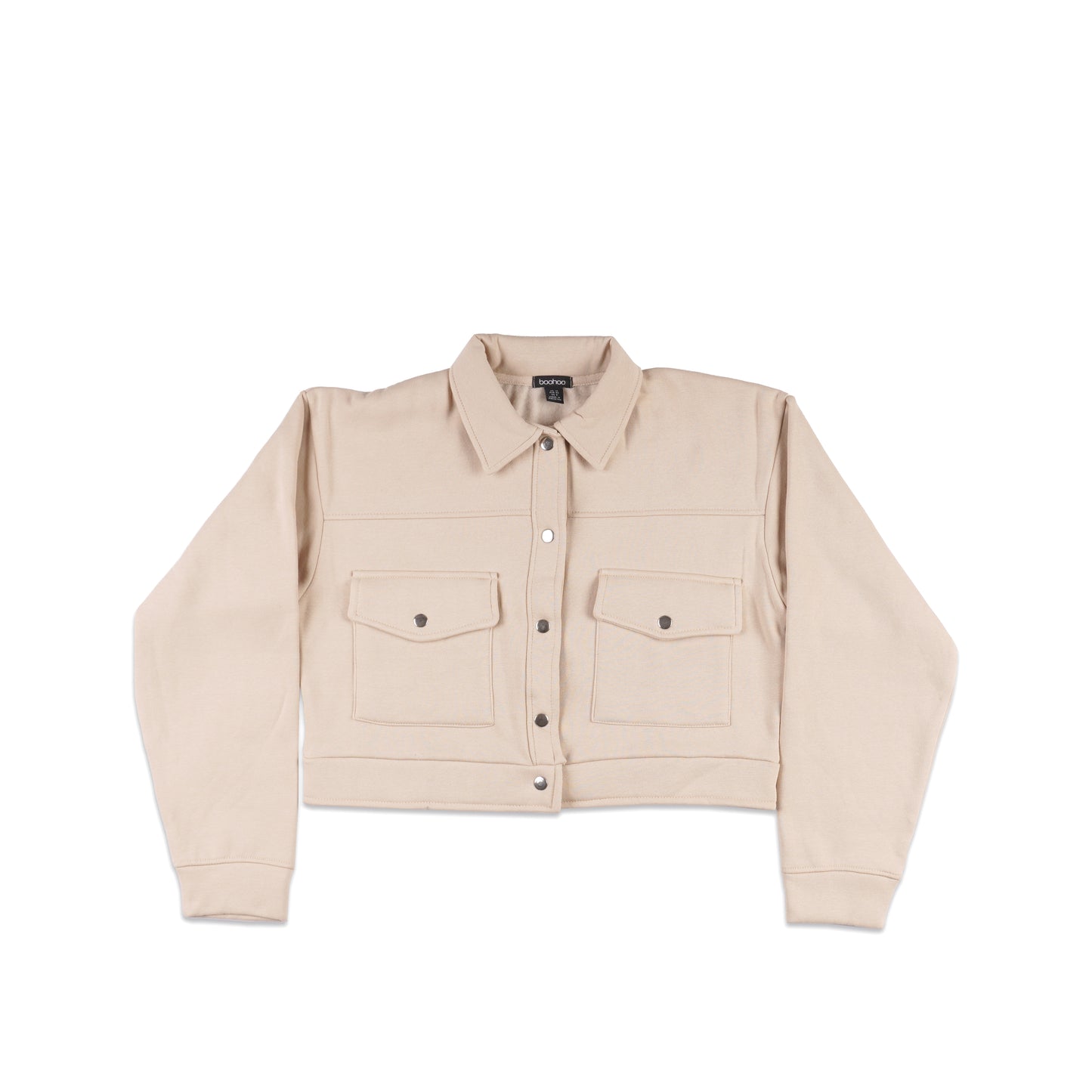 Neutral Utility Cropped Jacket