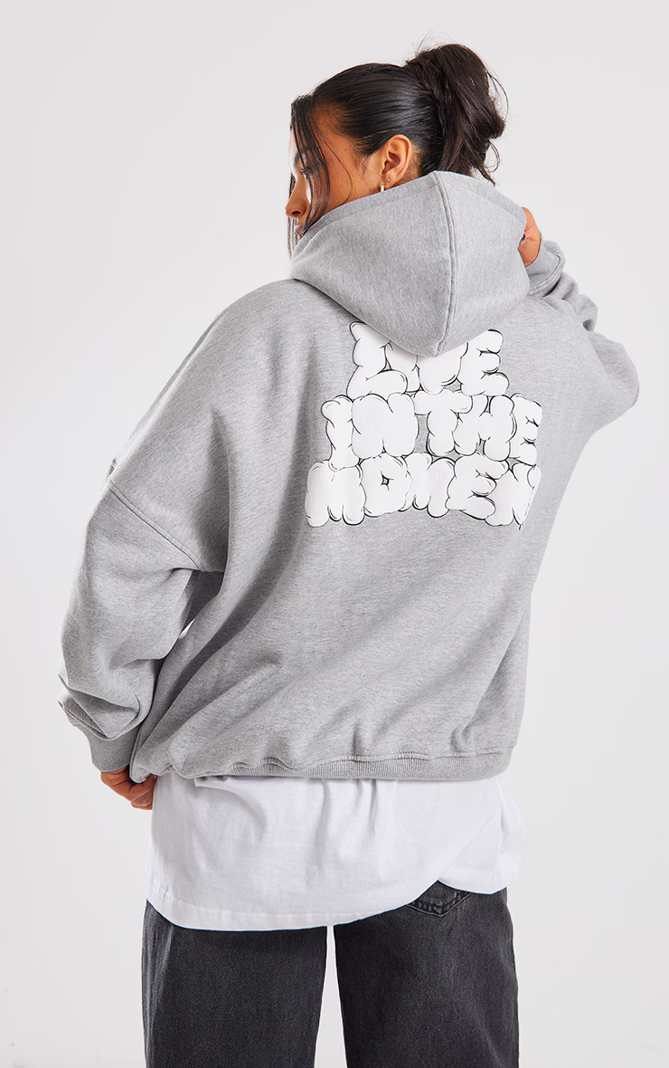 Live in the Moment Oversized Hoodie